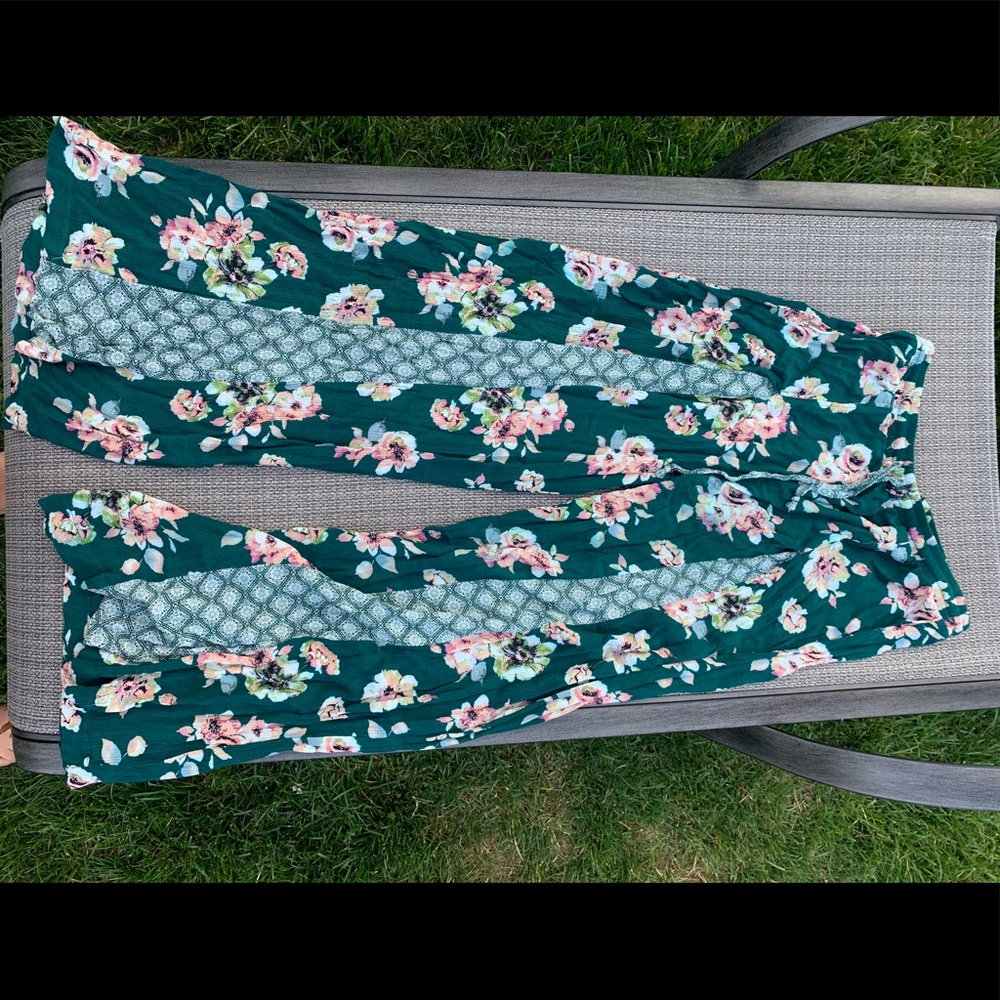 Patterned Flowy Pants